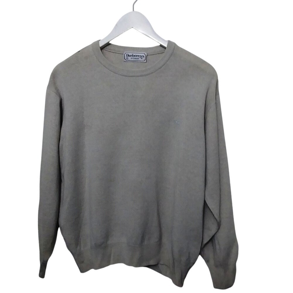 Burberrys of London Long Sleeve Neutral Sweater Marked size 6‎